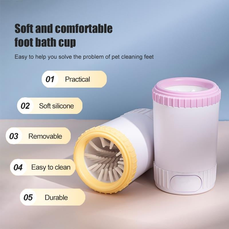 Groom & Care Kit - LED Pet Nail Clipper + Automatic Dog Paw Cleaner