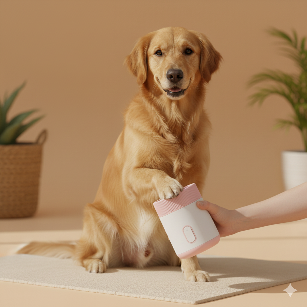Automatic Dog Paw Cleaner | 2nd Gen No-Electric Paw Cleaner for Dogs